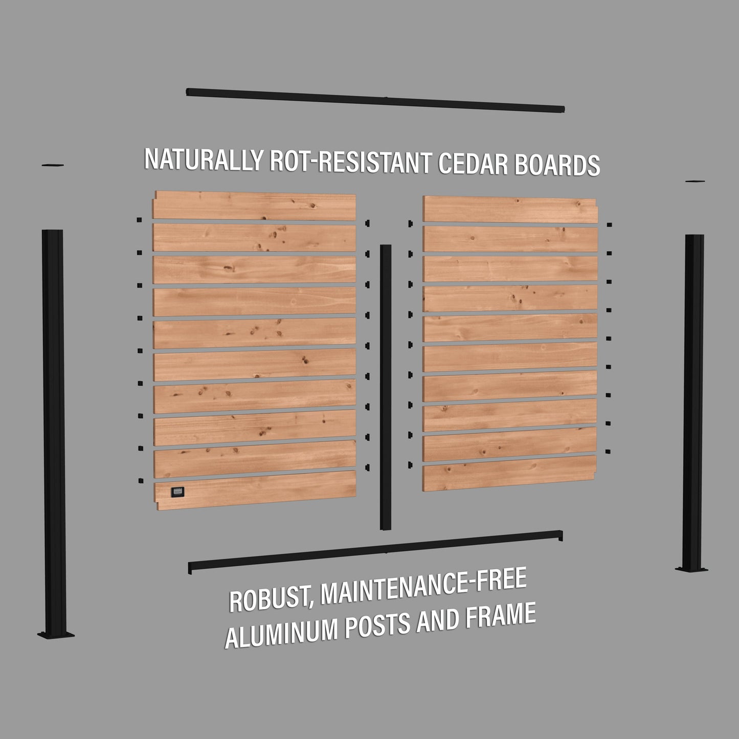 Privacy Wall 8x6