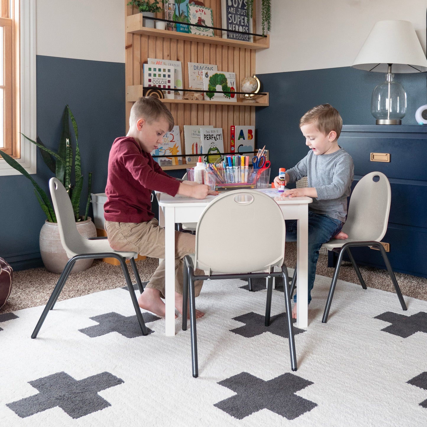 Kid's Stacking Chairs-4 Pack