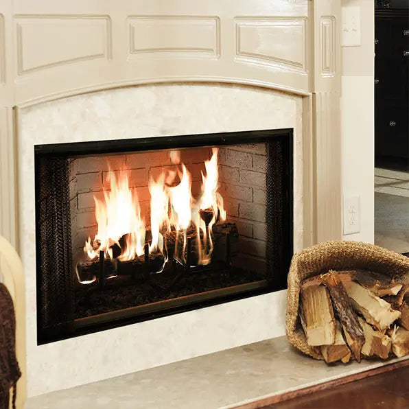 Majestic Royalton 36" Wood Burning Fireplace | Traditional Radiant Design | BE36
