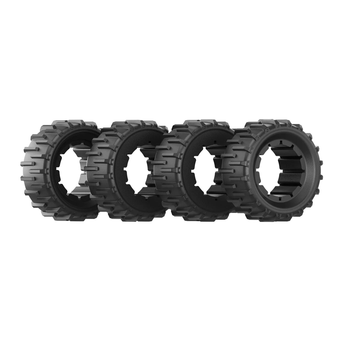 2 Pairs of Wide Tires | 40° Climbing Slope Capacity