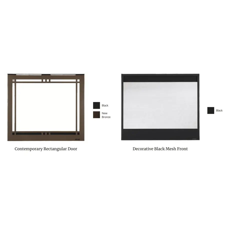 Majestic Quartz 36 Platinum Direct Vent Gas Fireplace | 30,500 BTU | IntelliFire Touch | QUARTZPLA36IN