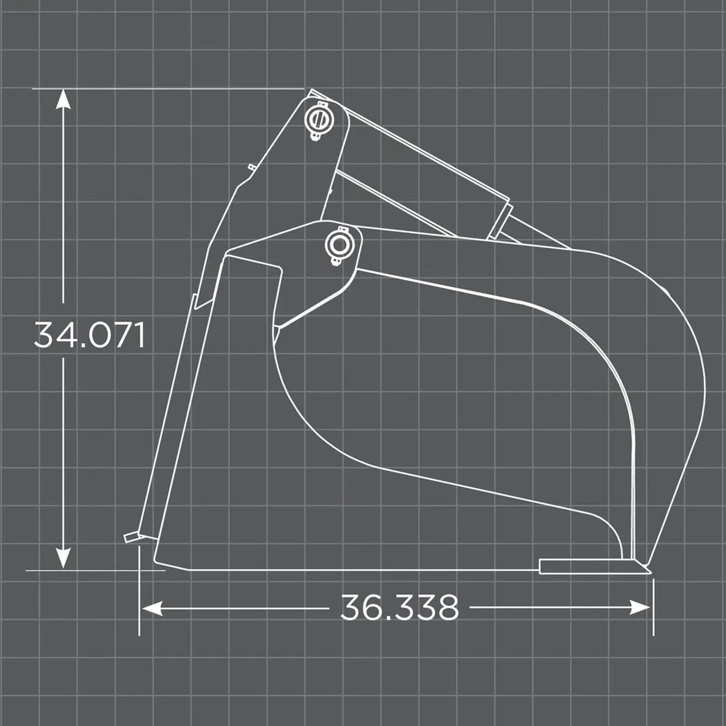 Loflin Fabrication Heavy Duty Grapple