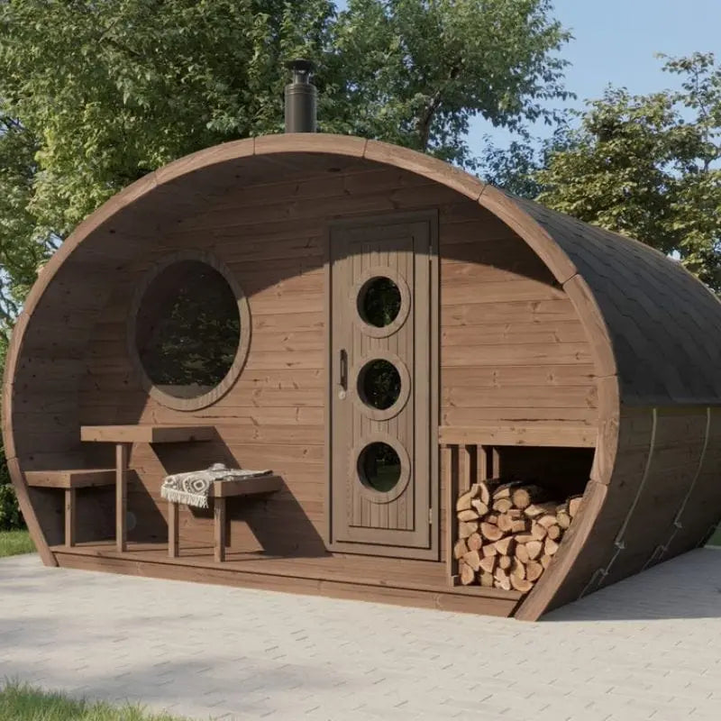 SaunaLife Model G11 Outdoor Home Sauna | AQVINA World