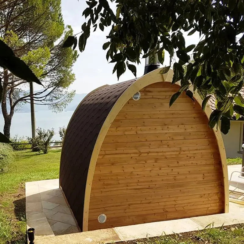 SaunaLife Model G3 Outdoor Home Sauna | AQVINA World