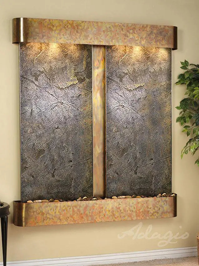 Adagio Cottonwood Falls Indoor Wall-Mounted Water Fountain (AWF-CFR1002)