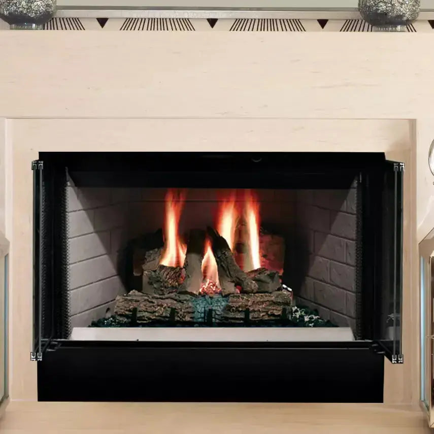 Majestic Sovereign 36" Heat Circulating Wood Burning Fireplace | Radiant Heat Design | SA36C