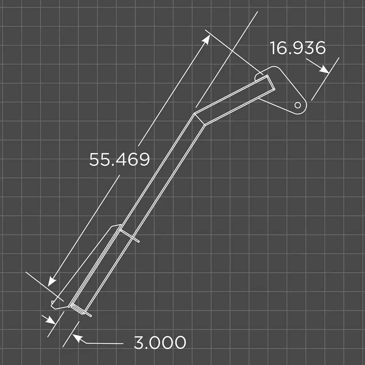 Loflin Mini Skid Steer Tree boom