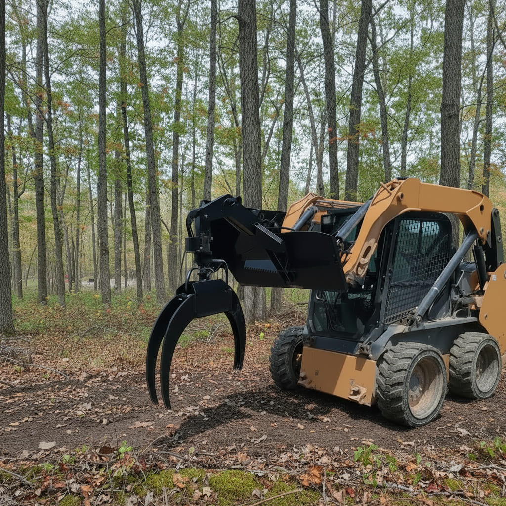 Loflin Skid Steer Log Grapple