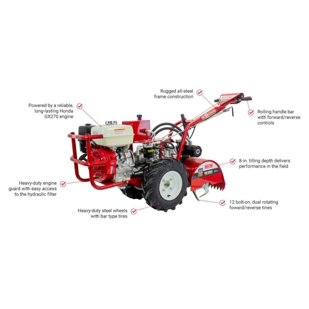 Maxim Rear Tine Tiller