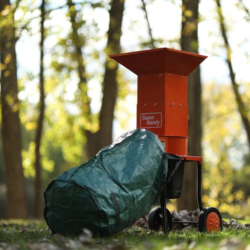 SuperHandy Electric Leaf Mulcher & Shredder 15 amp 1800w