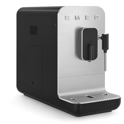 Fully Automatic Coffee & Espresso Machine with Steaming Wand – Black