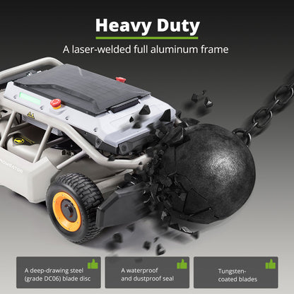 Mowrator S1 4WD Indoor Yard Care Bundle | S1 4WD Lawn Mower+MOWFUN FPV