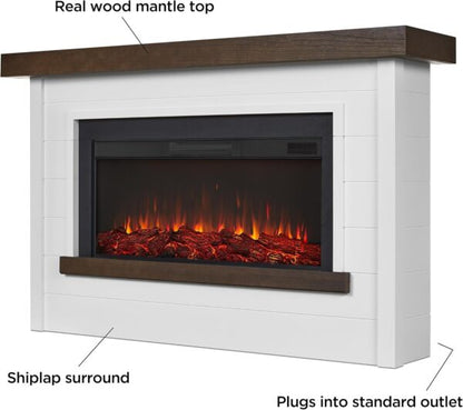 Real Flame Bernice Landscape Electric Fireplace