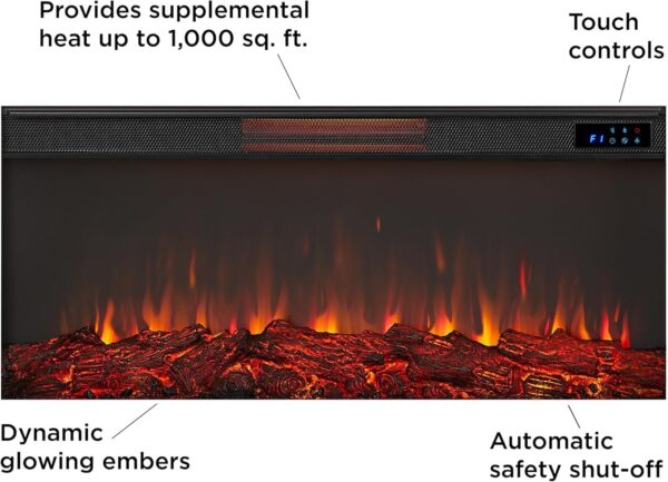 Real Flame Bernice Landscape Electric Fireplace