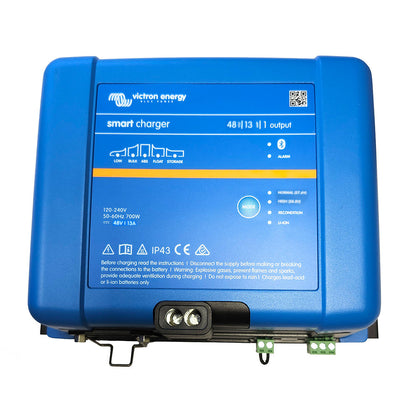 Victron Smart IP43 Charger 48V 13 (1) 120-240V [PSC481350095]