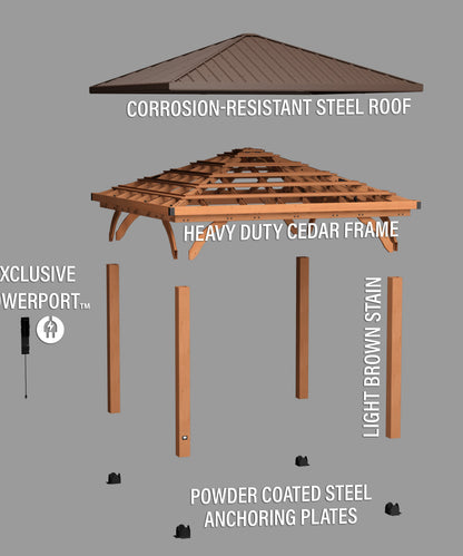 12x12 Barrington Gazebo