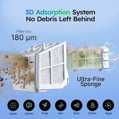 WYBOT S2 Solar Robotic Pool Cleaner – Solar Charging, App Control