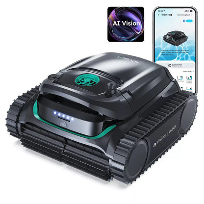 WYBOT M2 Vision Cordless Robotic Pool Cleaner – AI Camera for Large Inground Pools
