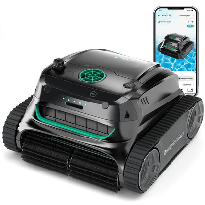 WYBOT S2 Cordless Robotic Pool Cleaner – Triple Motor, Floor to Waterline