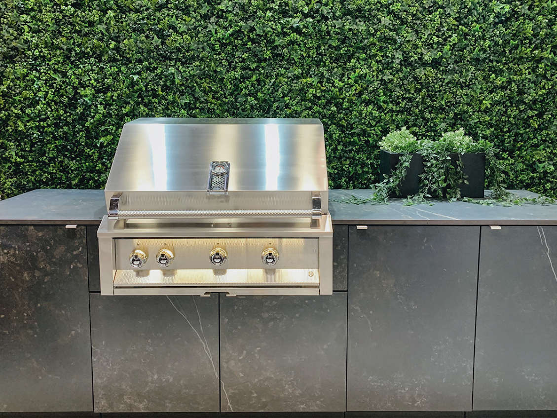 Aspire By Hestan 36" Outdoor Built-In Grill with 3 U-Burner &  Rotisserie - EABR36