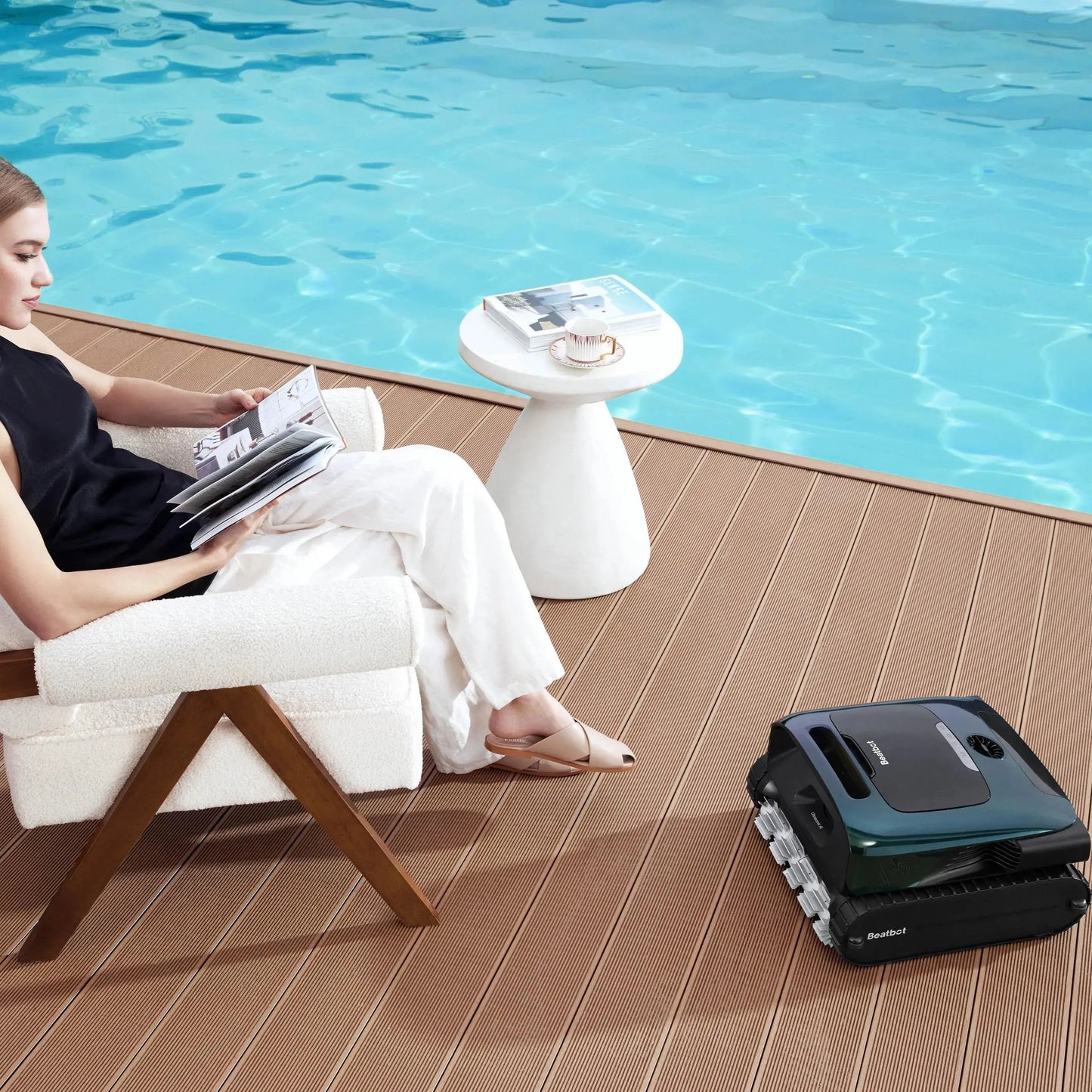 Beatbot AquaSense® 2 Pro Cordless Robotic Pool Cleaner – 5-in-1, Pools to 3,875 Sq Ft