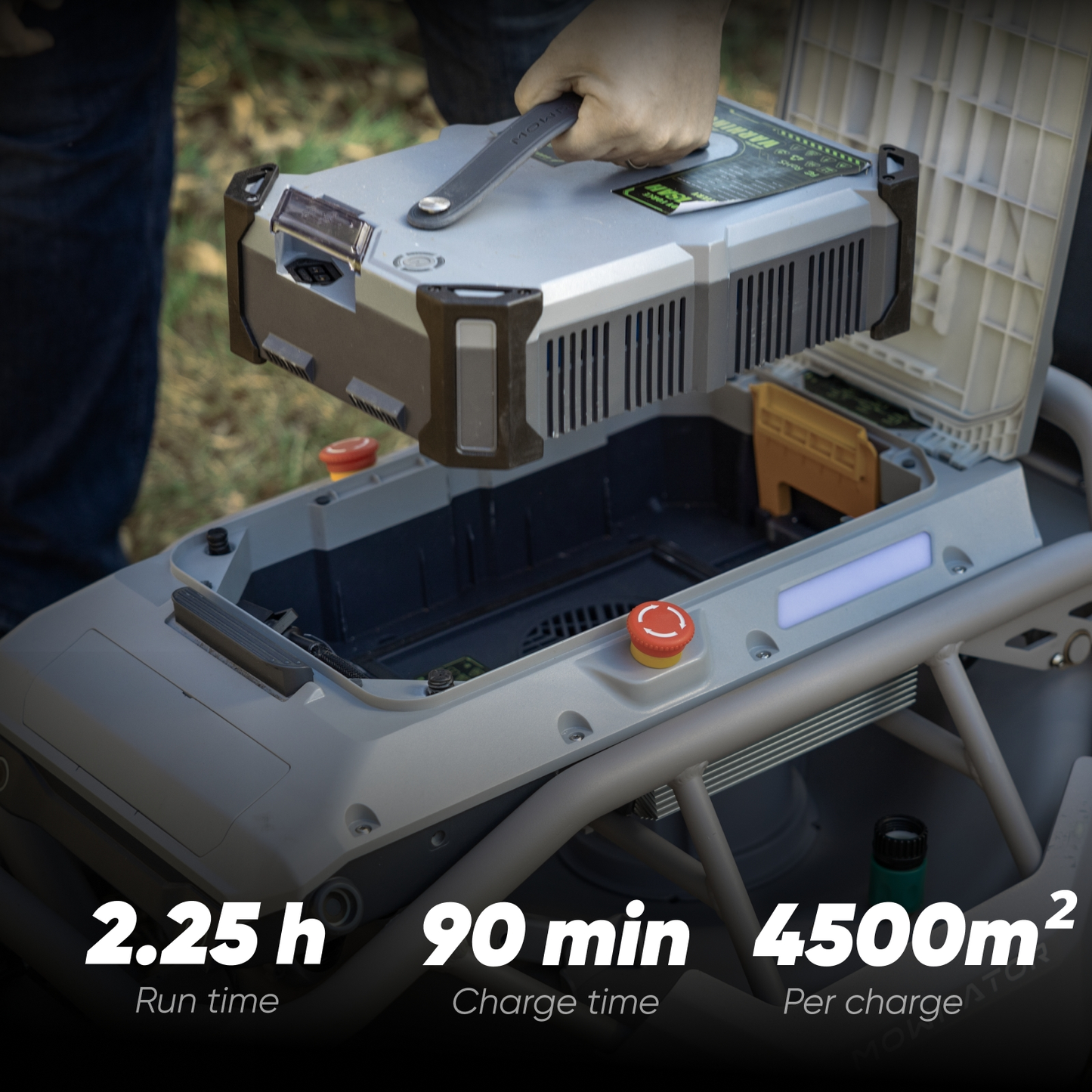 Mowrator S1 4WD Indoor Yard Care Bundle | S1 4WD Lawn Mower+MOWFUN FPV