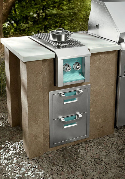 Aspire By Hestan 12" Outdoor Built-In Double Side Burner - AEB122