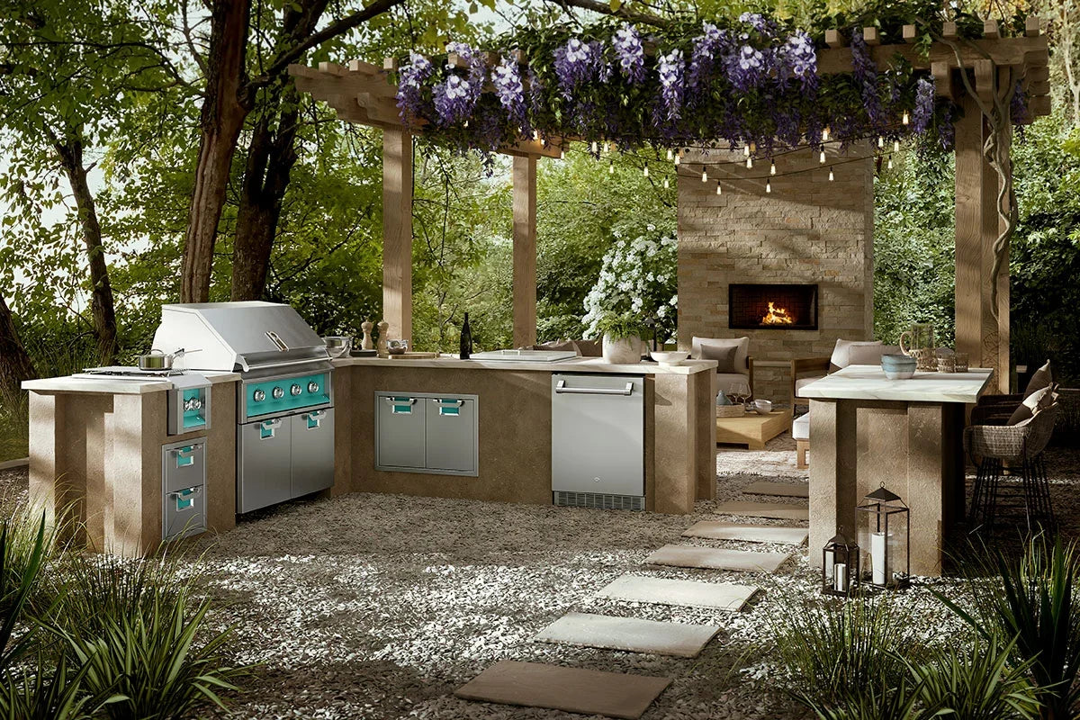 Aspire By Hestan 12" Outdoor Built-In Double Side Burner - AEB122