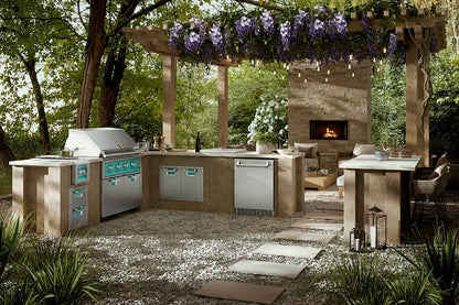 Aspire By Hestan 12" Outdoor Built-In Double Side Burner - AEB122