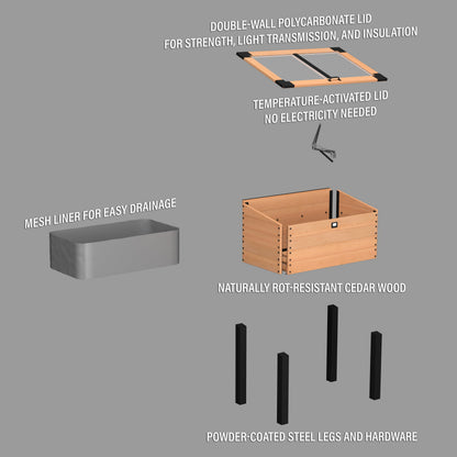 Aggie Cold Frame Box
