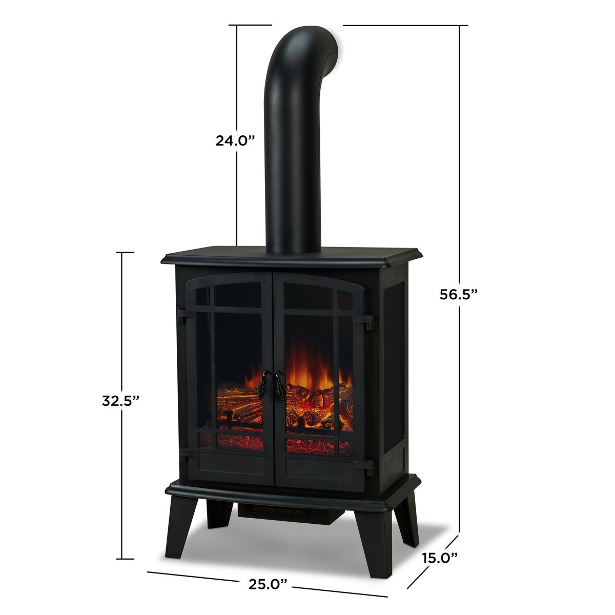 Real Flame Foster 25″ Electric Fireplace