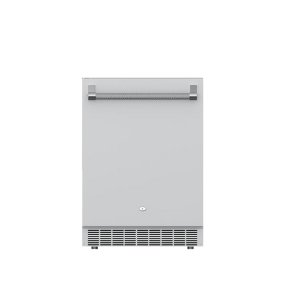 Aspire By Hestan 24" Outdoor Undercounter Refrigerator With Lock & Solid Reversiblr Door - ERS24