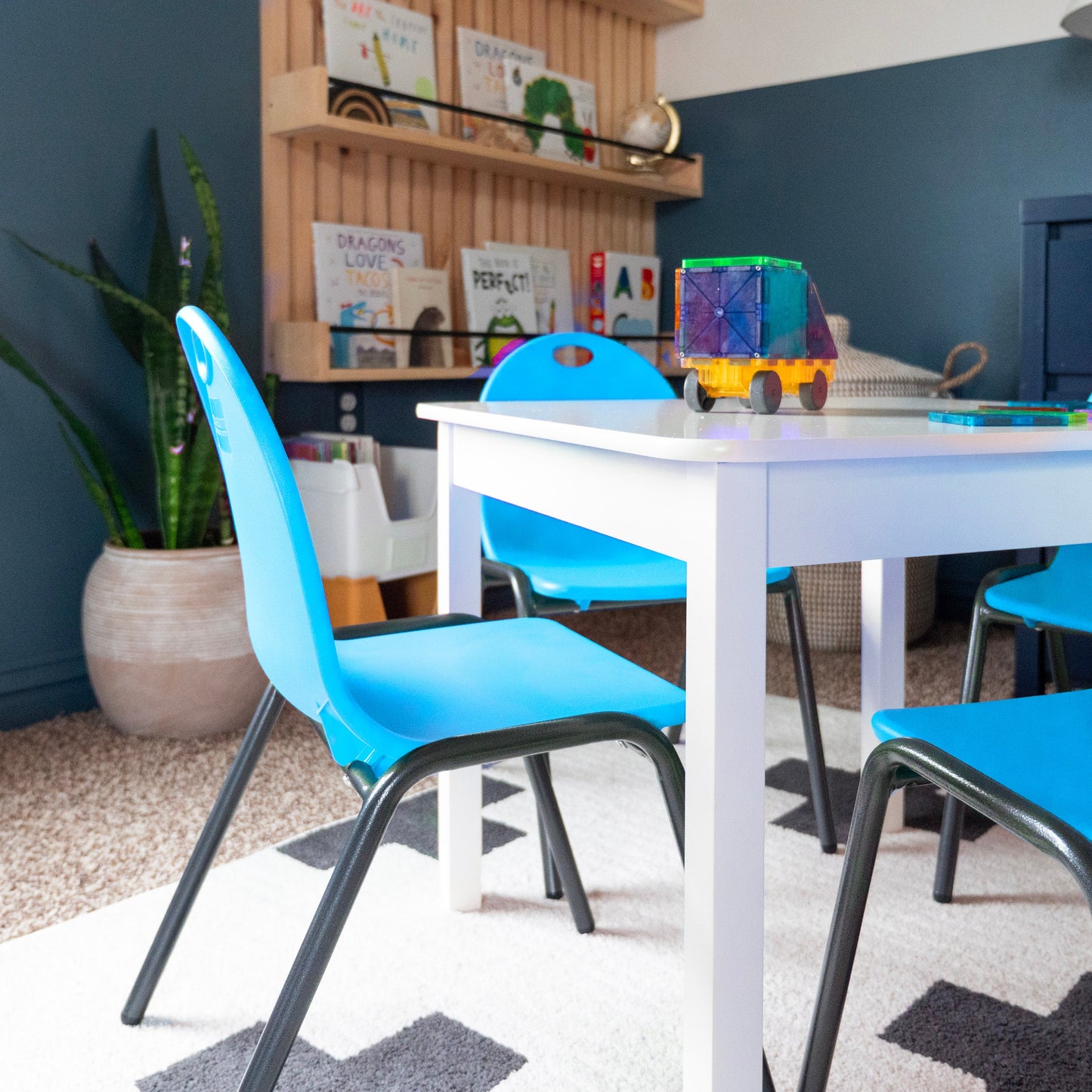 Kid's Stacking Chairs-4 Pack
