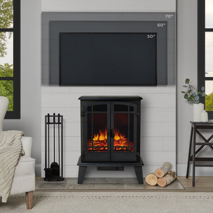 Real Flame Foster 25″ Electric Fireplace