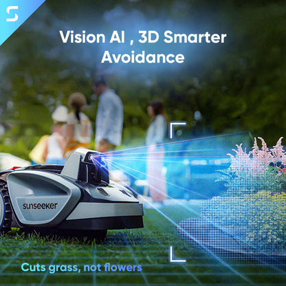 More Moments for Loved Ones, Less Time on Lawn Care.—Sunseeker V3: The Silent, Smart Way to a Perfect Yard.