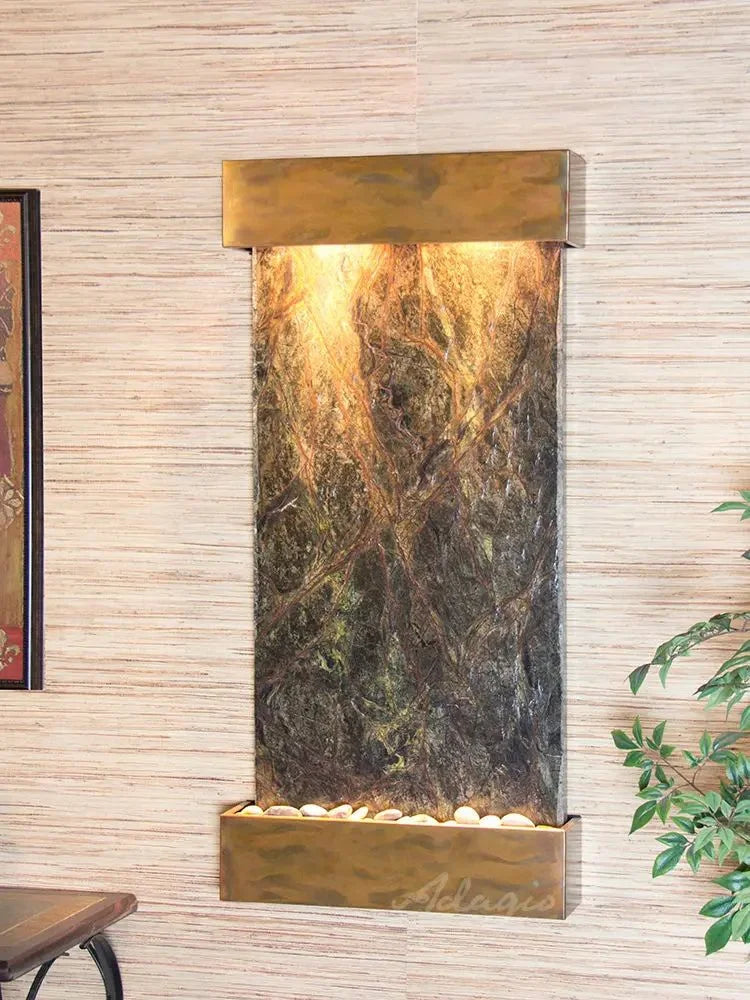 Adagio Whispering Creek Indoor Wall-Mounted Water Fountain (AWF-WC3502)