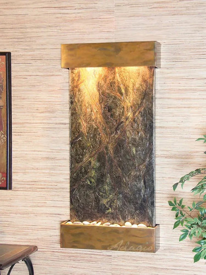 Adagio Whispering Creek Indoor Wall-Mounted Water Fountain (AWF-WC3502)