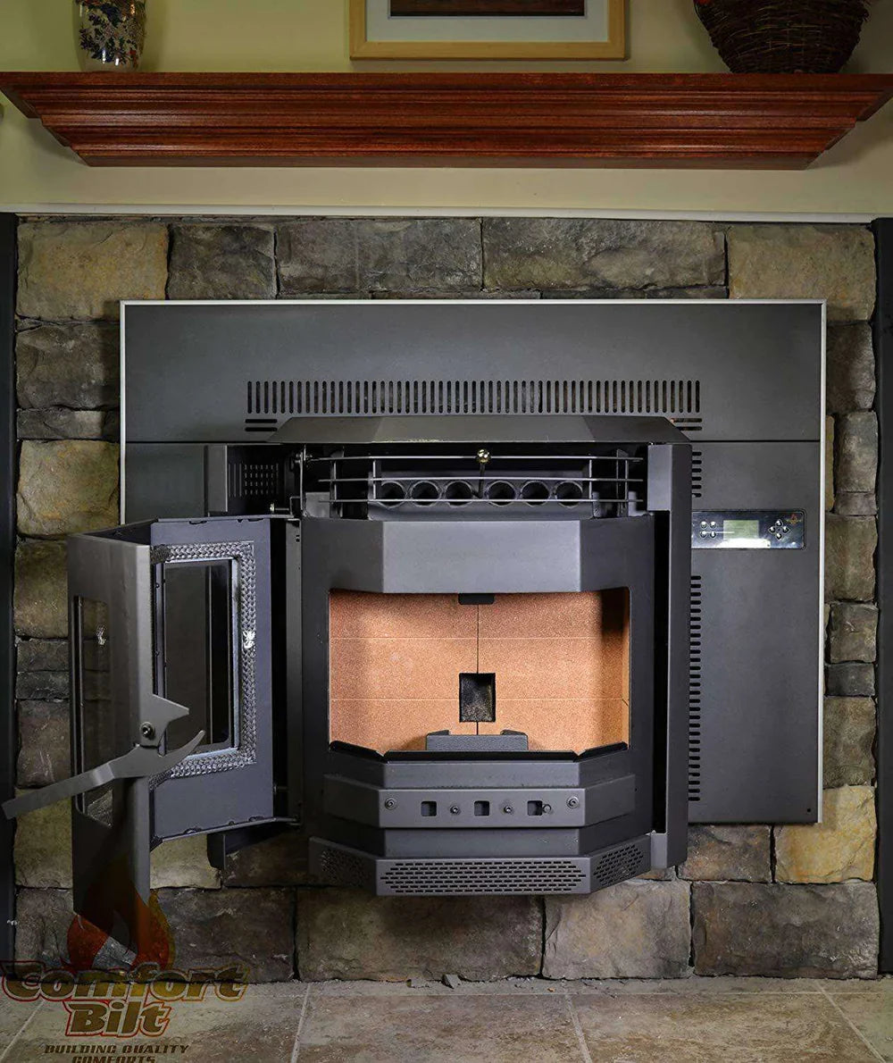 Comfortbilt HP22I Pellet Stove Insert with Stainless Steel Trim