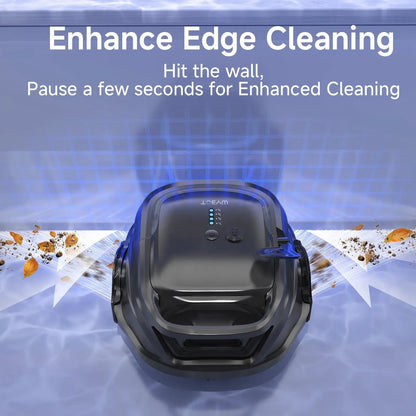 WYBOT A1 Cordless Robotic Pool Cleaner – Floor & Edge Cleaning