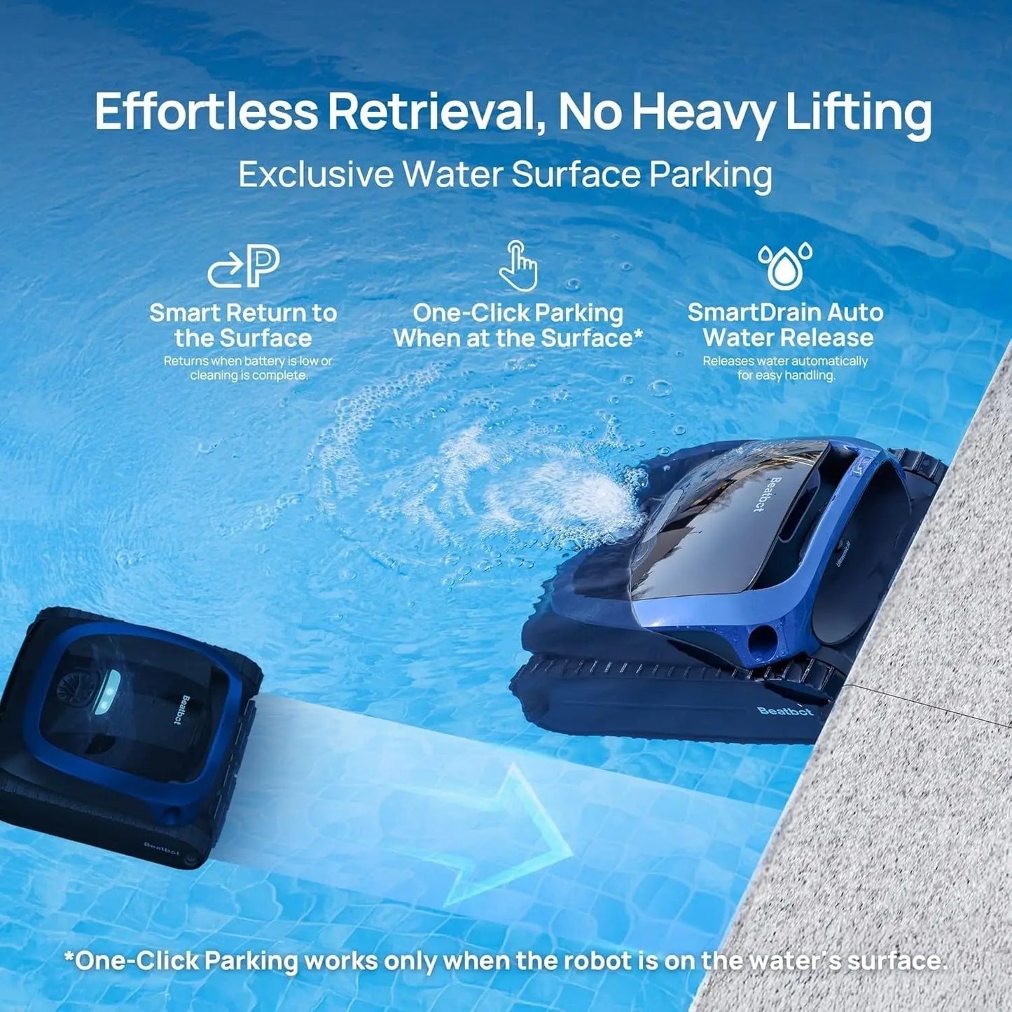 Beatbot AquaSense® 2 + iSkim® Robotic Pool Cleaner & Skimmer Bundle