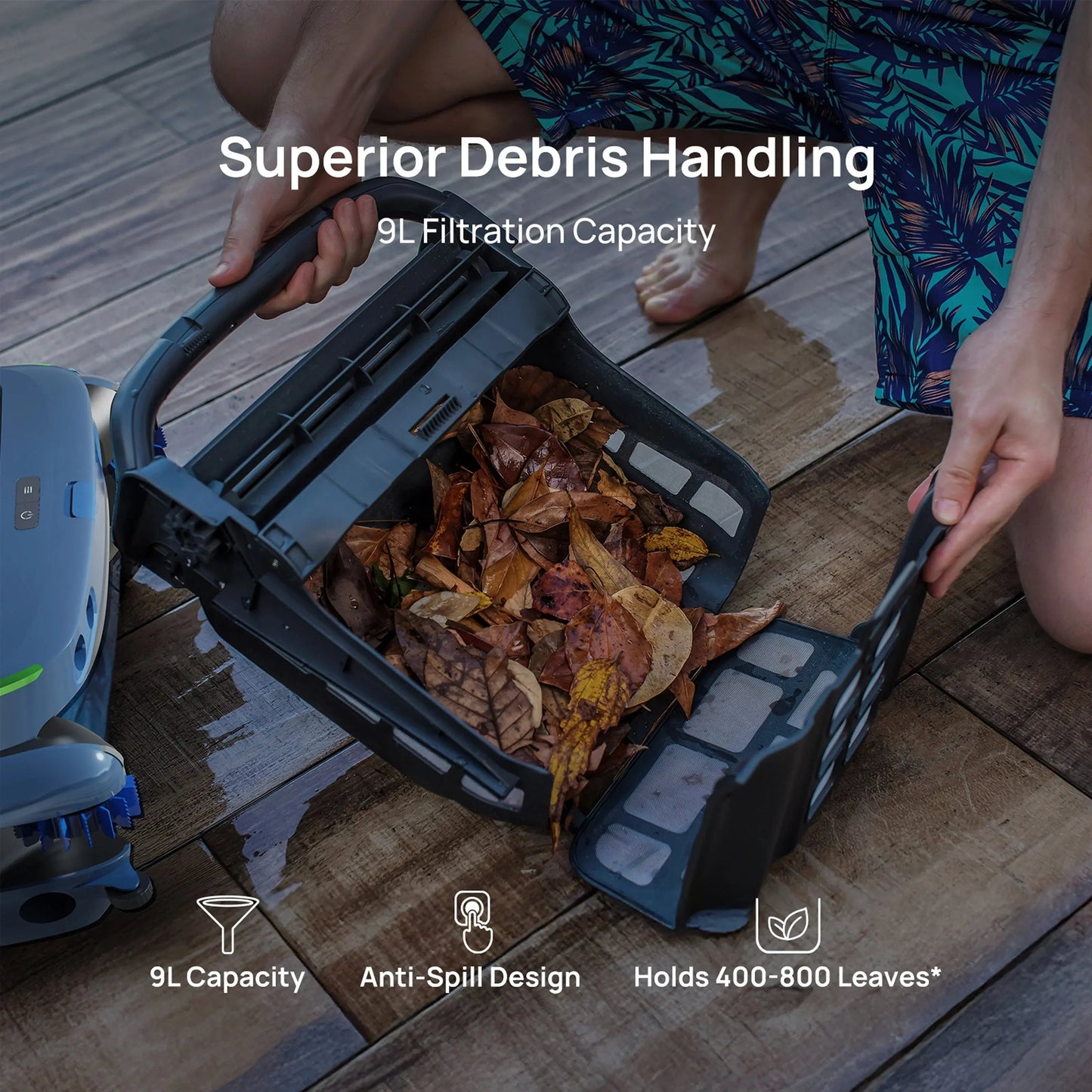 Beatbot iSkim® Ultra Robotic Pool Skimmer – Automatic Surface Debris Cleaner