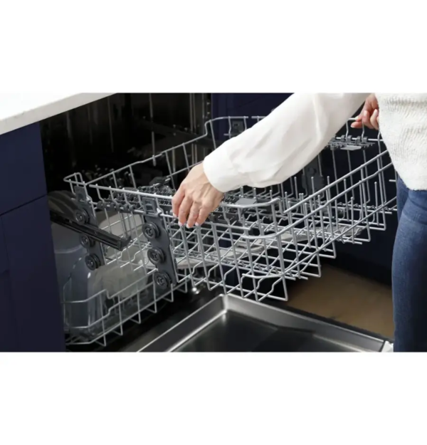 GE – 24″ Top Control Built-In Hybrid Tub Dishwasher with Dry Boost – Stainless Steel