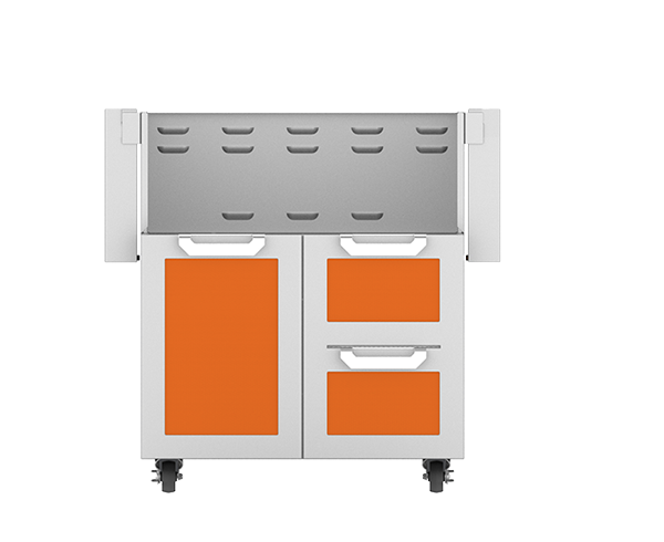 Hestan 30″ Outdoor Tower Cart with Door/Drawer Combo - GCR30