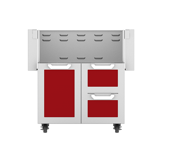 Hestan 30″ Outdoor Tower Cart with Door/Drawer Combo - GCR30