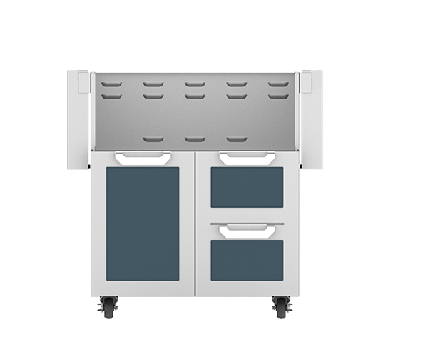 Hestan 30″ Outdoor Tower Cart with Door/Drawer Combo - GCR30