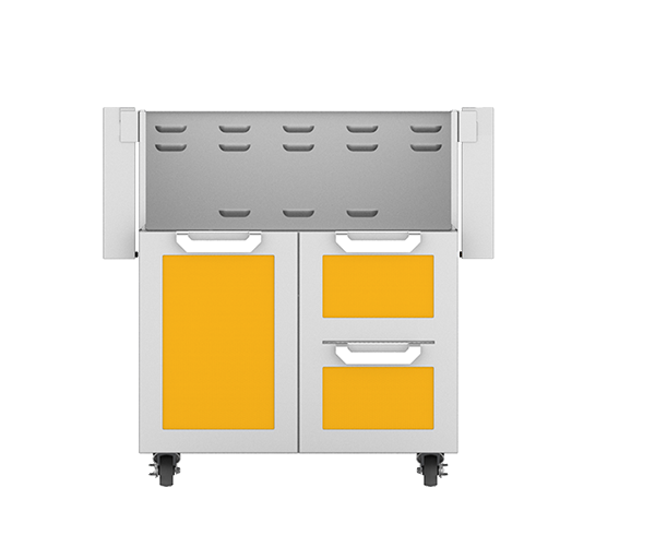 Hestan 30″ Outdoor Tower Cart with Door/Drawer Combo - GCR30