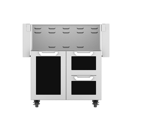 Hestan 30″ Outdoor Tower Cart with Door/Drawer Combo - GCR30