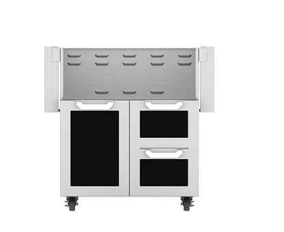 Hestan 30″ Outdoor Tower Cart with Door/Drawer Combo - GCR30