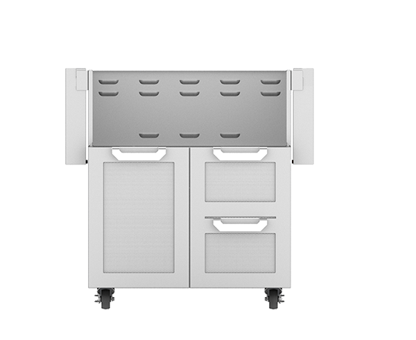 Hestan 30″ Outdoor Tower Cart with Door/Drawer Combo - GCR30