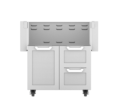 Hestan 30″ Outdoor Tower Cart with Door/Drawer Combo - GCR30